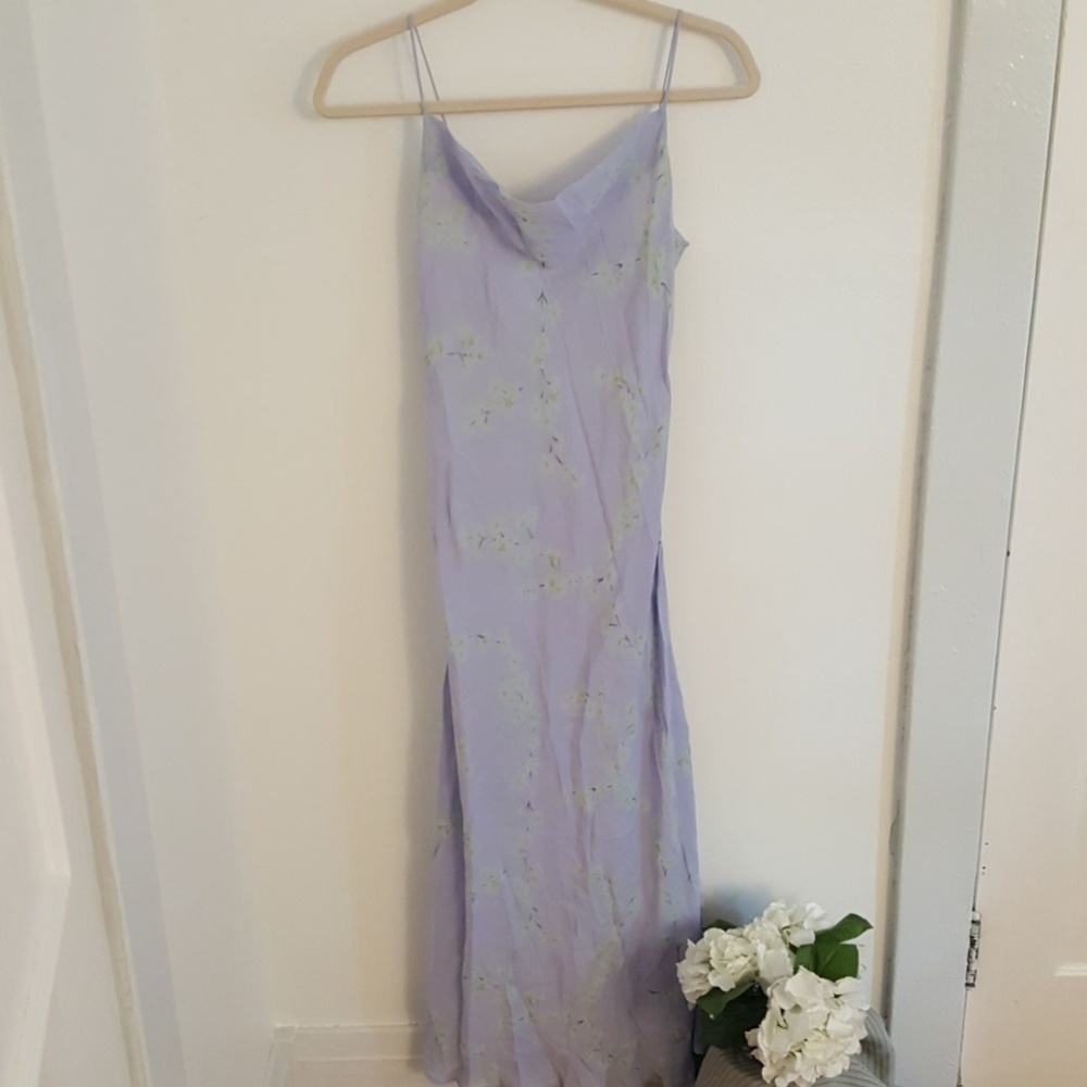 Lavender cocktail dress
